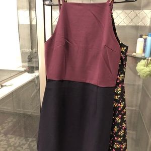 Color block French connection mini dress